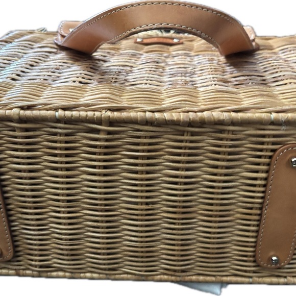 Kate Spade Wicker Tote Bag - Picture 4 of 10